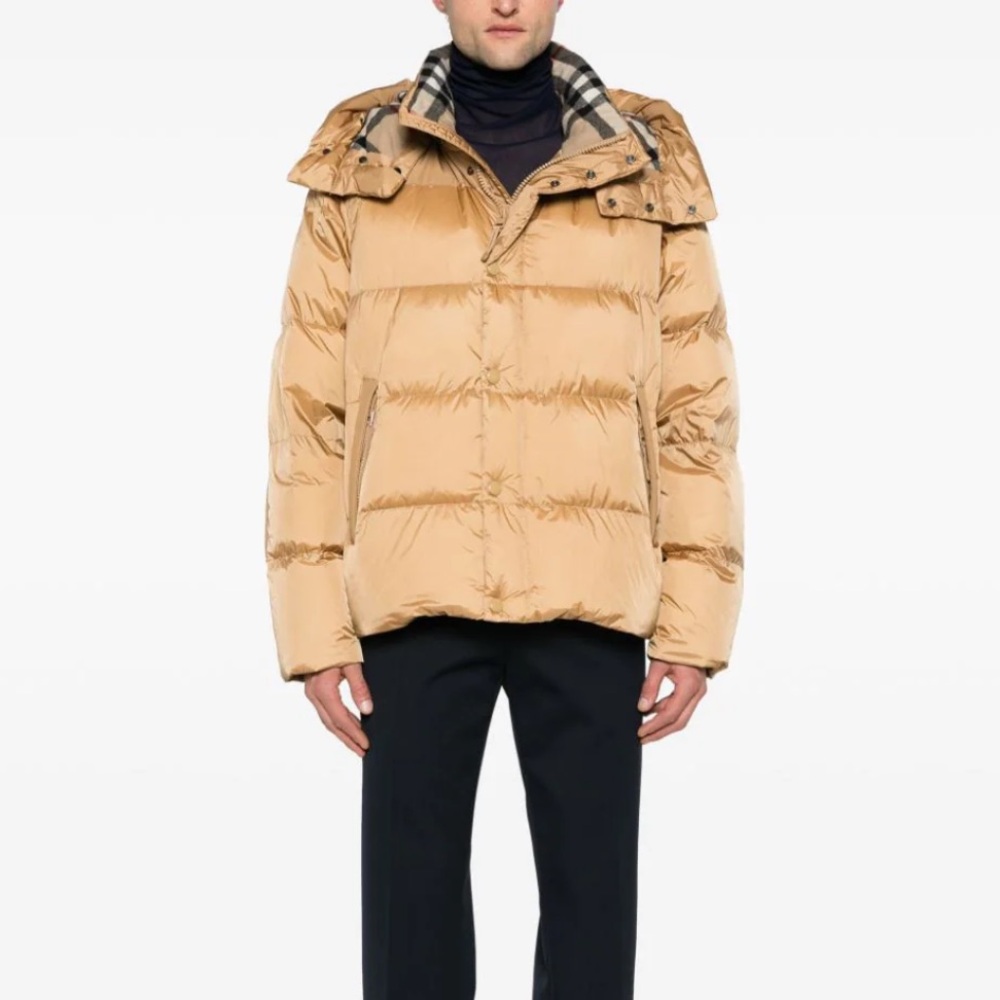 Burberry | Detachable-sleeves hooded puffer jacket